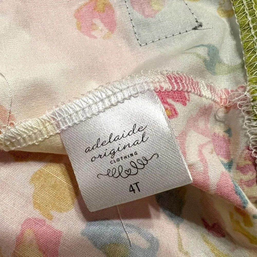 Adelaide Original Clothing 4T Floral Print Dress